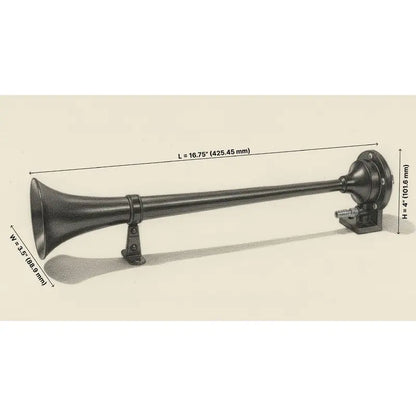 High-Powered Electric Air Horn – Loud, Professional & Plug & Play