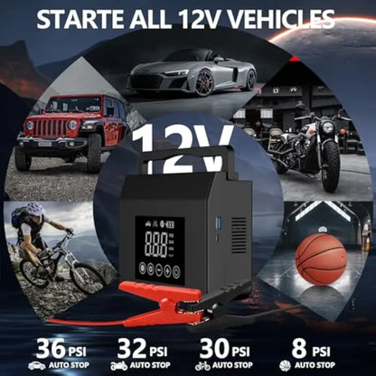 Hieha 4000A All-in-One Car Jump Starter