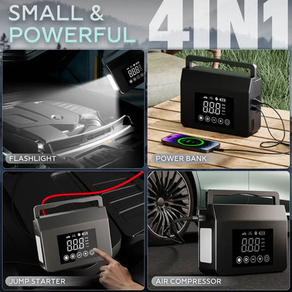 Hieha 4000A All-in-One Car Jump Starter