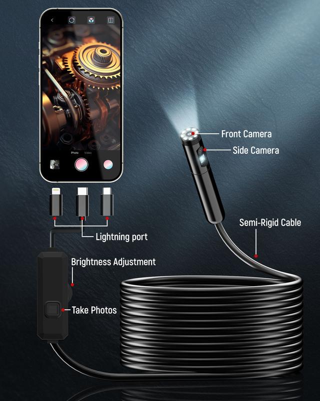 KAIWEETS Endoscope Borescope Camera
